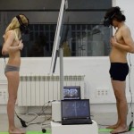 Virtual reality headset by BeAnotherLab lets users try swapping gender