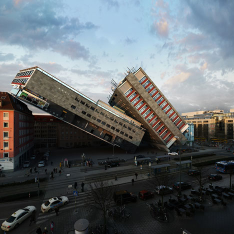 Photographer Victor Enrich turns a Munich hotel upside down and inside out