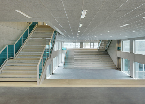 Wiel Arets completes college campus in Rotterdam's Hoogvliet district
