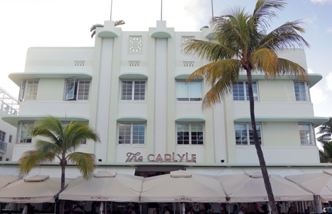 Cordozo hotel in South Beach, Miami