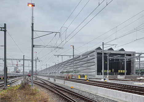 Extension of Railway Service Facility in Zurich-Herdern by EM2N Architects