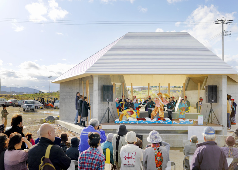Yang Zhao completes fishermen's pavilion for Toyo Ito's post-tsunami reconstruction project
