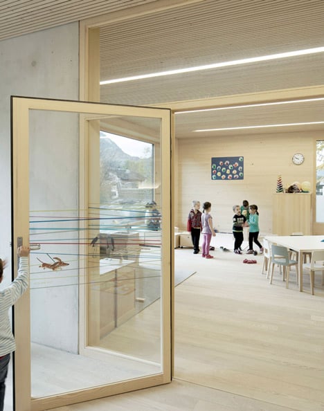 Kindergarten Susi-Weigel by Bernardo Bader Architects