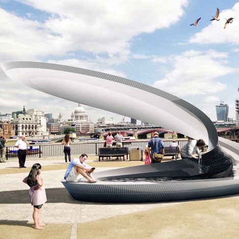 Zaha Hadid and Hopkins among architects to design London water fountains