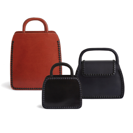 Monica Förster designs leather bags for Palmgrens