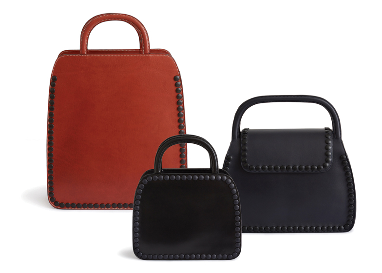 Monica Förster designs leather bags for 