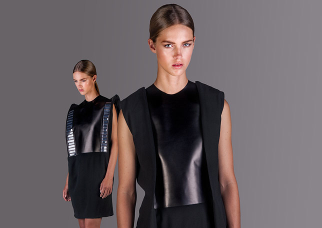 Pauline van Dongen's Solar Wear dress
