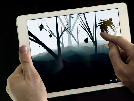 Augmented reality app by Universal Everything creates bespoke images for Radiohead music