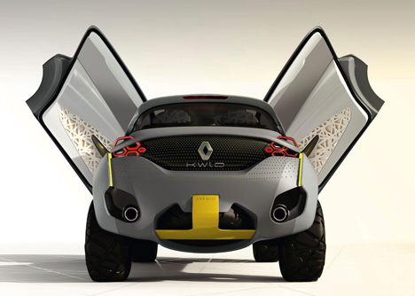 Renault unveils Kwid Concept car equipped with traffic-spotting drone
