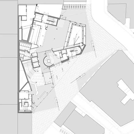 Sixth floor plan of Saw Swee Hock Student Centre at London School of Economics