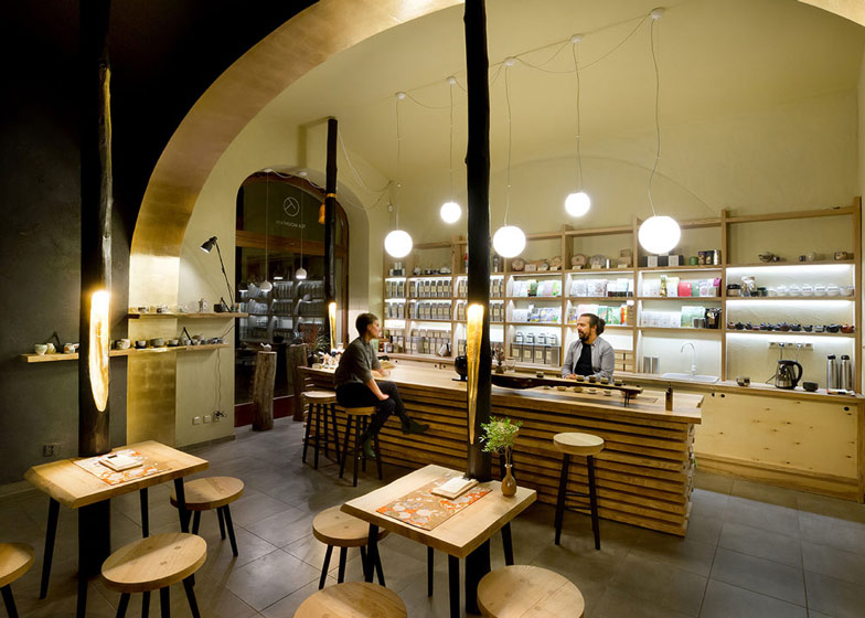 Tea Mountain Cafe By A1 Architects Based On Japanese Tea Houses
