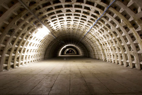Underground farm built in tunnels 12 storeys beneath London