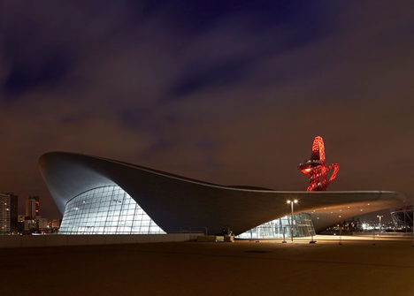 Zaha Hadid's Olympic aquatics centre due to open in its completed form