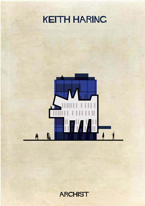Art meets architecture in Federico Babinas Archist Series