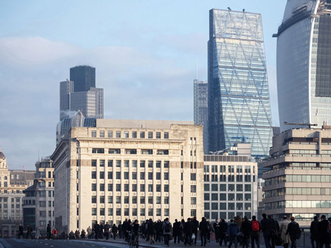 New photographs show Rogers Leadenhall Building nearing completion