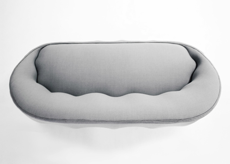 Coquille sofa by Markus Johansson