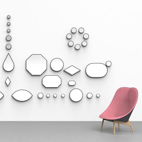 Doshi Levien designs jewel-like mirrors for HAY