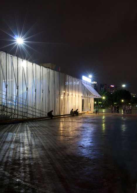 Kineforum Misbar open-air cinema by Csutoras and Liando