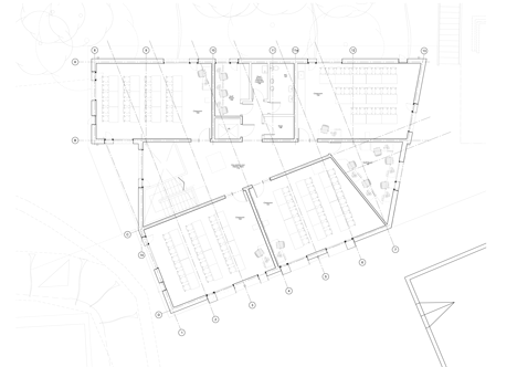 First floor plan of Kingswood-School,-Bath-by-Mitchell-Taylor-Workshop