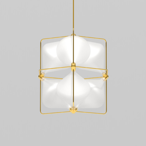 Clover Pendant by Michael Young for Lasvit