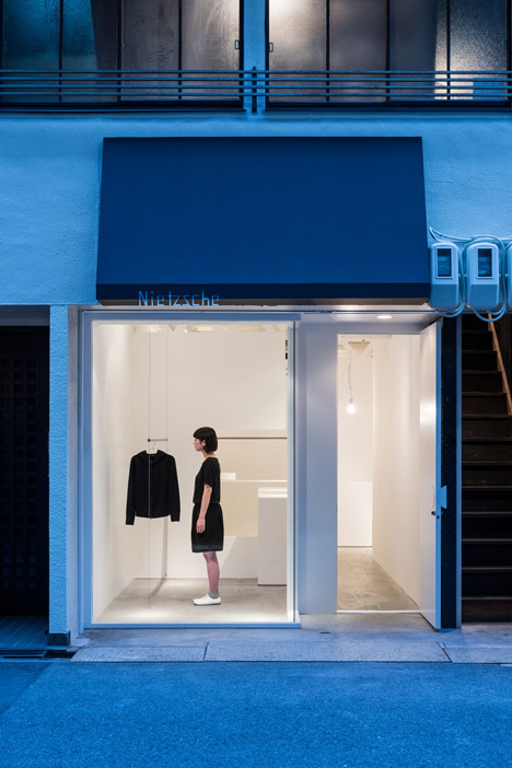 Nietzsche clothing store by Reiichi Ikeda Design
