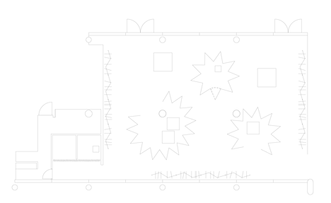 Floor plan of ODEEH Concept Store by Zeller and Moye