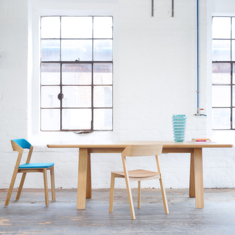 Alexander Gufler unveils sculptural wooden furniture for TON