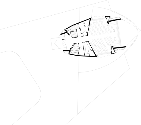 Pavilion floor plan of The National Arboretum Canberra by Taylor Cullity Lethlean and Tonkin Zulaikha Greer Architects