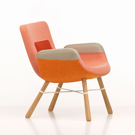 Vitra launch new Hella Jongerius lounge chair in Milan
