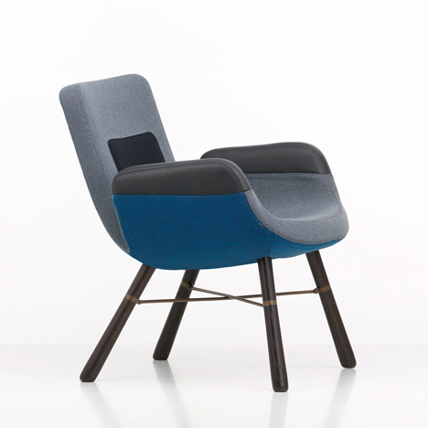 Vitra launch new Hella Jongerius lounge chair in Milan