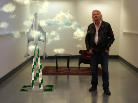 Richard Branson launches plane-shaped skyscraper and moon hotel