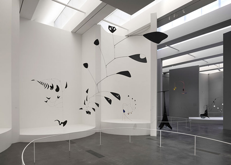 Alexander Calder exhibition at LACMA by Frank Gehry