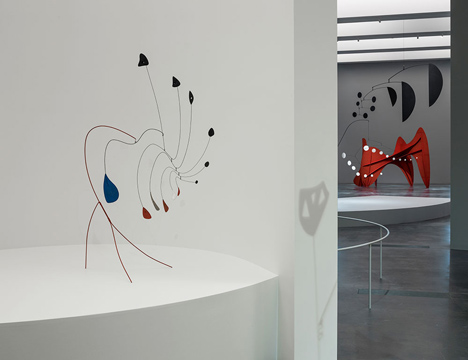 Alexander Calder exhibition at LACMA by Frank Gehry
