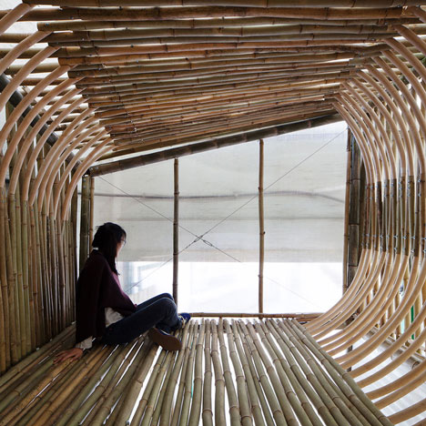 Bamboo micro homes by Affect-T