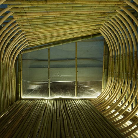 Bamboo micro homes by Affect-T