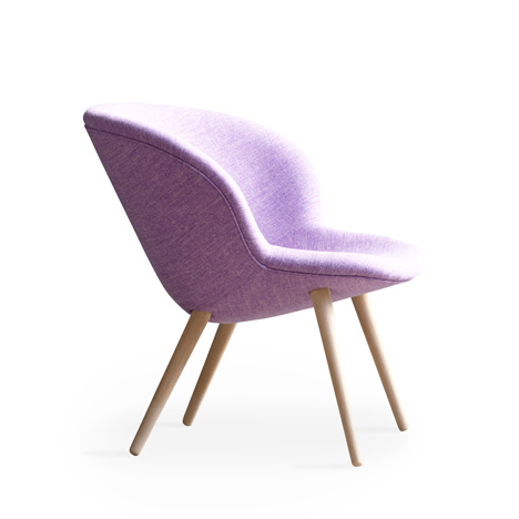 Busk and Hertzog adds wooden legs to Capri chairs for Halle
