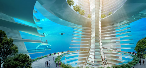 Floating City concept by AT Design Office