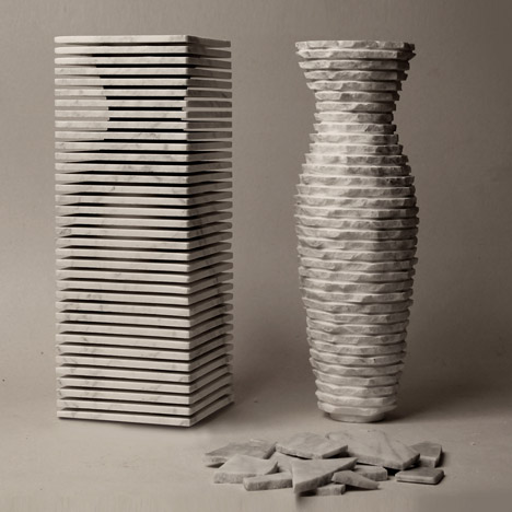 Introverso 2 Vase by Paolo Ulian and Moreno Ratti