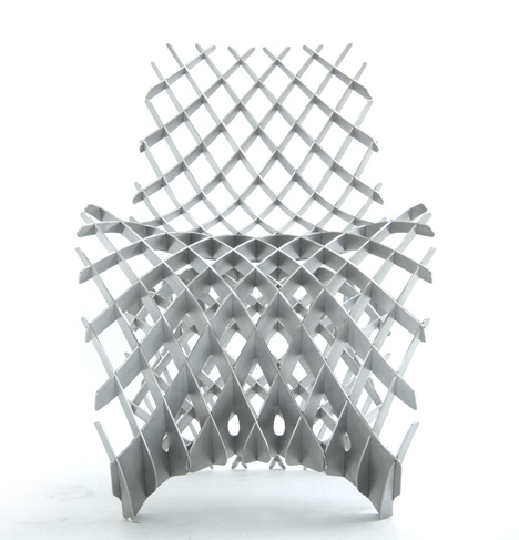 Joris Laarman Lab 3D printed aluminium chair