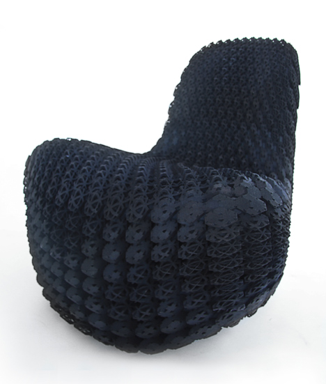 Joris Laarman Lab 3D printed gradient chair