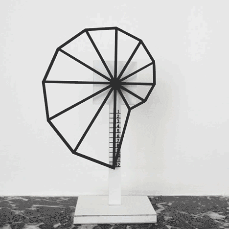 Linear Cycle clock by BCXSY