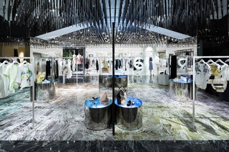 Philip Lim pop up store by Schemata Architects