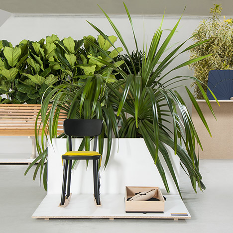 Big-Game designs indoor oasis for Parisian Prix Emile Hermès exhibition
