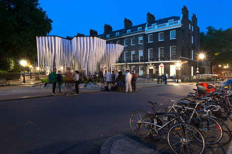 Gun Architects unveils Rainforest pavilion at London's Architectural Association