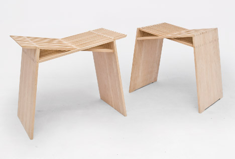 Shaker-influenced furniture collection by Torsten Sherwood