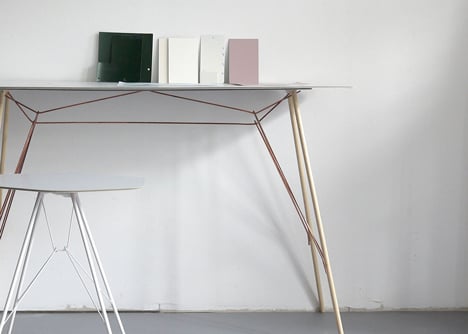 Side tables by Frank Rettenbacher for Zanotta