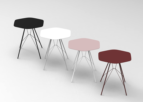 Side tables by Frank Rettenbacher for Zanotta