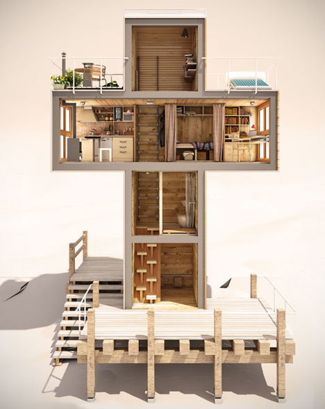 Skit Micro House by Dachi Papuashvili
