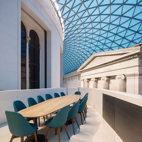 Softroom designs a restaurant for the British Museum's Great Court