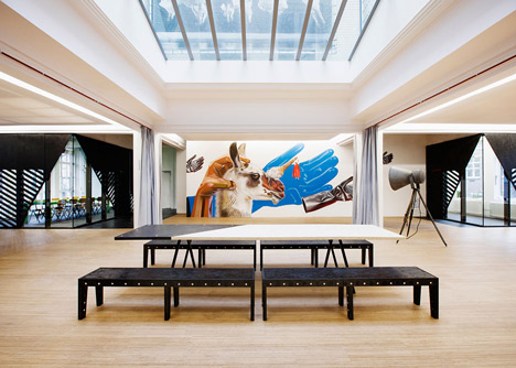 Superheroes office in Amsterdam by Simon Bush-King Architecture and Urbanism
